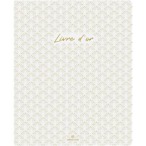 Soft cover guestbook plain portrait format Oberthur Versailles