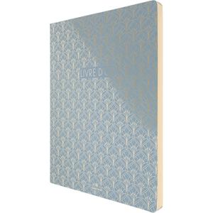 Soft cover guestbook plain portrait format Oberthur Versailles