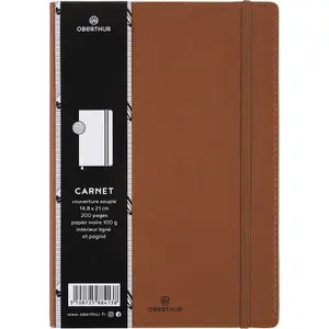 Soft lined notebook Oberthur A5 Balthazar image-1
