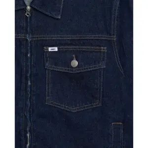 Denim jacket Obey Base Trucker image-2