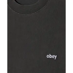 T-Shirt Obey Lowercase Pigment image-2