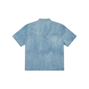 Camisa de mezclilla de mangas cortas Obey Owens image-1