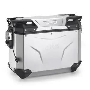 Valise latérale moto alu anodisé droite sans barillet Givi Outback Evo image-1