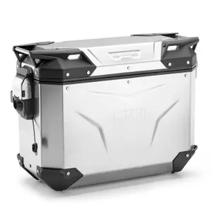 Maleta lateral de moto de aluminio derecha sin cerradura Givi Outback Evo image-1
