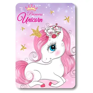 Decke Mädchen OcioStock Unicorn