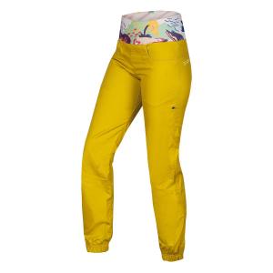 04569-yellow-a-m-byxor-for-kvinnor-ocun-sansa-yellow-gul-antik-mossa
