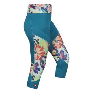 Legging femme Ocun Rhea 3/4 bleu image-2