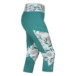 Legging woman Ocun Rhea 3/4 green image-3
