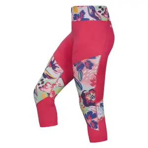 Legging femme Ocun Rhea 3/4 pink image-3