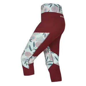 Legging femme Ocun Rhea 3/4 wine image-3