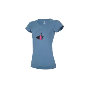 T-shirt för kvinnor Ocun Classic T Organic Rainbow Rocket