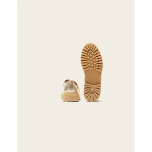 Women's Grained Leather Derby Odaje Romane Ajourée image-4