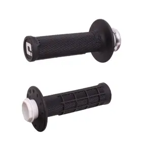 Semi-grooved motorcycle grips Odi Micro-X Lock-On image-0