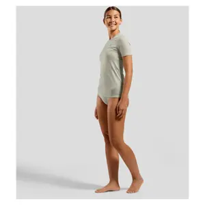 Camiseta de lana merino para mujer Odlo 160 Natural image-2