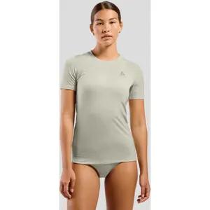 Camiseta de lana merino para mujer Odlo 160 Natural image-3