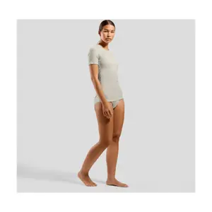 Culote de lana merino para mujer Odlo 160 Natural image-2