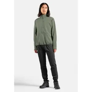 Half-zip checkered fleece Odlo image-4