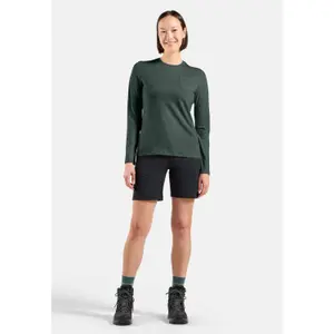 Dames-T-shirt met lange mouwen Odlo Merino 200 Pocket image-2