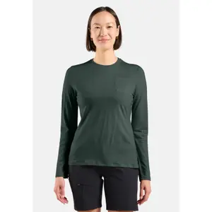 Dames-T-shirt met lange mouwen Odlo Merino 200 Pocket image-3