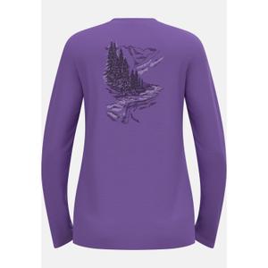 T-shirt manches longues mérino femme Odlo 160 There's More image-1