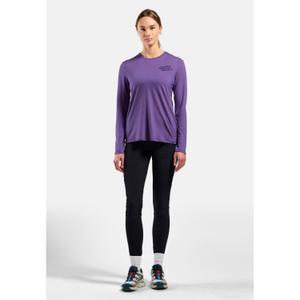 T-shirt manches longues mérino femme Odlo 160 There's More image-2