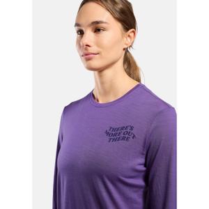 T-shirt manches longues mérino femme Odlo 160 There's More image-3