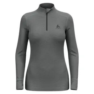 Ropa interior femenina de media cremallera Odlo Merino 200 image-0