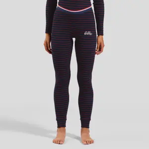 Haut d'entraînement femme Odlo Active Warm Originals Stripes image-2