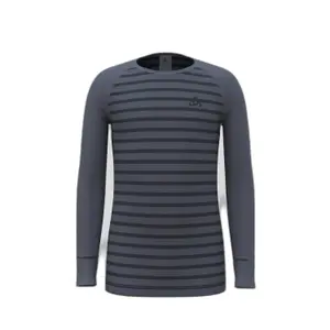 Long sleeve baby T-shirt Odlo Active Warm Stripes image-0