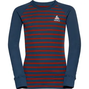 Long sleeve baby T-shirt Odlo Active Warm Stripes image-0