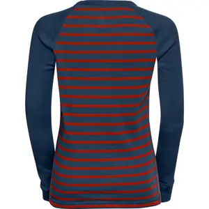 Long sleeve baby T-shirt Odlo Active Warm Stripes image-1