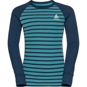 Long sleeve baby T-shirt Odlo Active Warm Stripes image-0