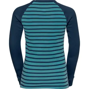 Long sleeve baby T-shirt Odlo Active Warm Stripes image-1