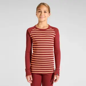 Long sleeve baby T-shirt Odlo Active Warm Stripes image-1