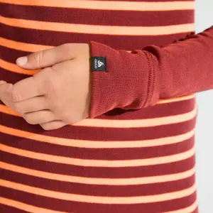 Long sleeve baby T-shirt Odlo Active Warm Stripes image-5