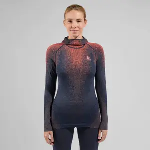 Sudadera con máscara de mujer Odlo Performance Warm Blackcomb image-2