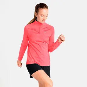 Casaco de fato de treino para desporto feminino Odlo Essential Ceramiwarm image-1