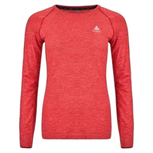 T-shirt de manga comprida feminina Odlo Essential Seamless image-0