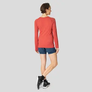 T-shirt de manga comprida feminina Odlo Essential Seamless image-4