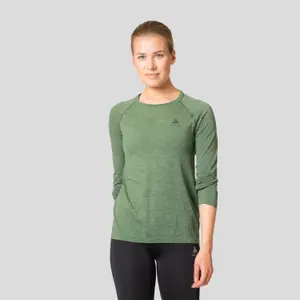 Langærmet T-shirt til kvinder Odlo Essential Seamless image-1
