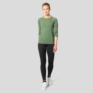 Langærmet T-shirt til kvinder Odlo Essential Seamless image-2