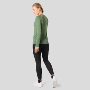 Langærmet T-shirt til kvinder Odlo Essential Seamless image-4