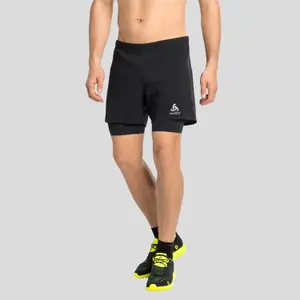 2 em 1 calções Odlo Zeroweight 5 Inch image-1