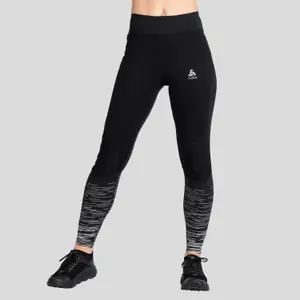 Mallas reflectantes para mujer Odlo Zeroweight Warm Reflective image-2