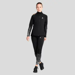 Mallas reflectantes para mujer Odlo Zeroweight Warm Reflective image-1