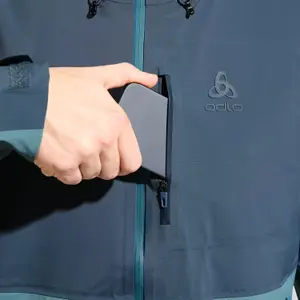 Chubasquero con capucha Odlo Ascent 3l image-5