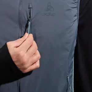 Chaqueta híbrida sin mangas con capucha Odlo Ascent image-6