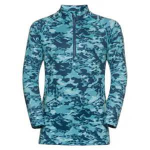 Odlo Sesvenna 1/2 Zip Up Kids Graphic Sweatshirt image-0