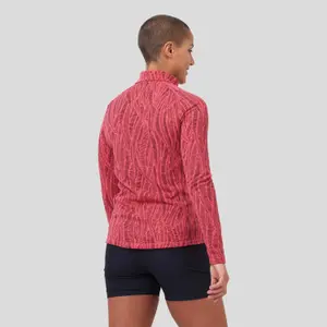 Forro polar con cremallera para mujer Odlo Fli Light Print image-3