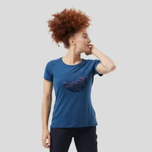 Women's T-shirt Odlo Ascent Pw 130 Sunrise image-1